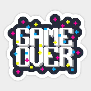 GAME OVER Sticker